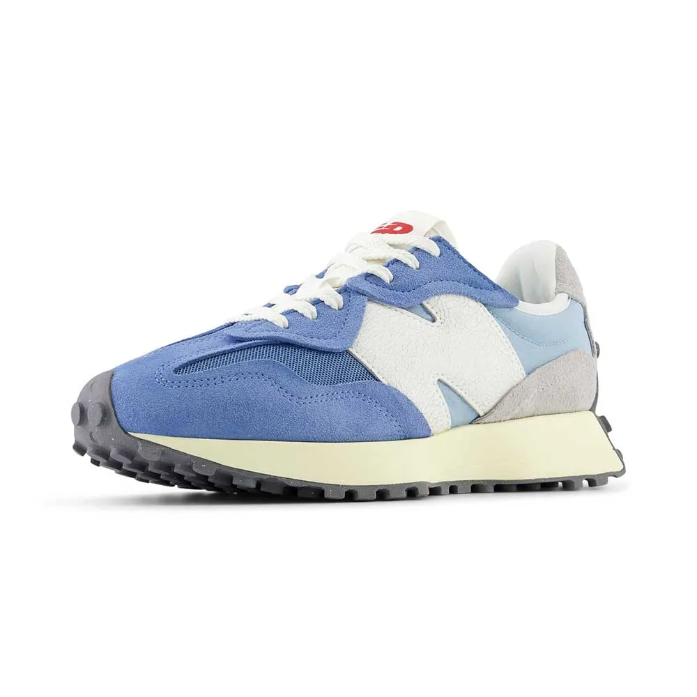 All Gender 327 Casual Shoe - Blue Laguna/Chrome Blue - Regular (D)