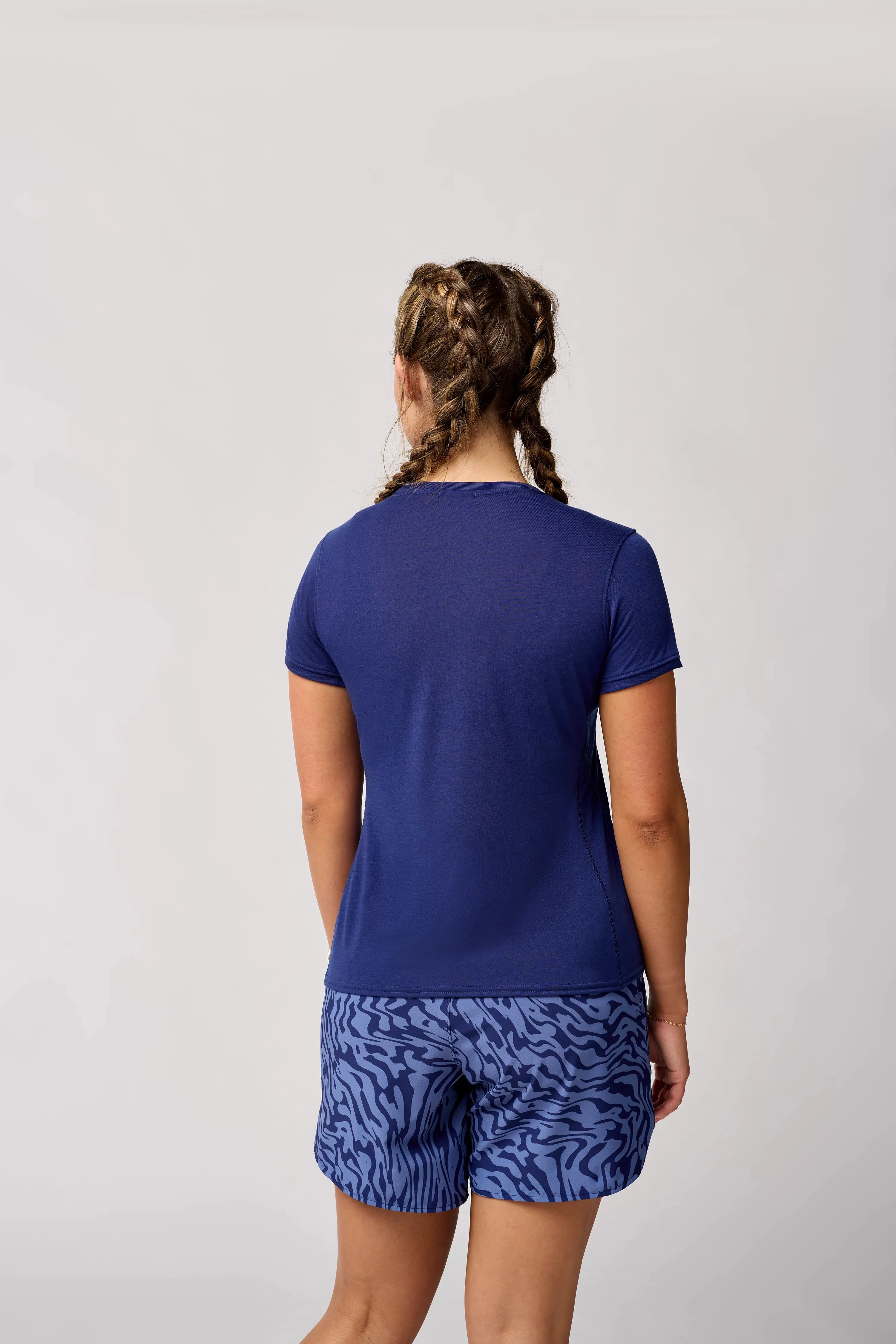 Brooks | Distance Short Sleeve 3.0 | Women's | Midnight/Good Run Vibes