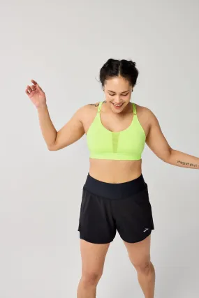 Brooks | Plunge 3.0 Sports Bra | Women's | Neo Yellow