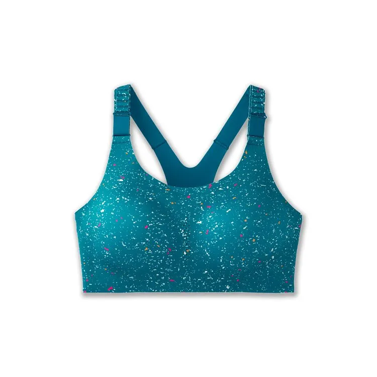 Brooks | Racerback 2.0 Sports Bra | Women's | Lagoon Speckle Print