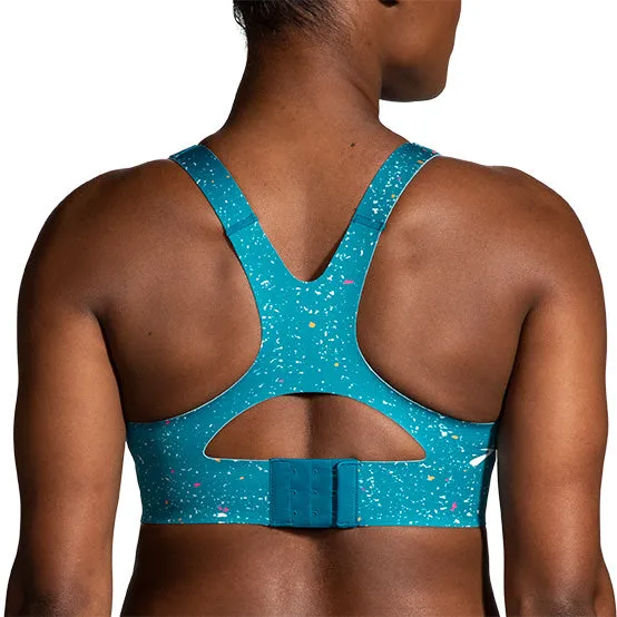 Brooks | Racerback 2.0 Sports Bra | Women's | Lagoon Speckle Print