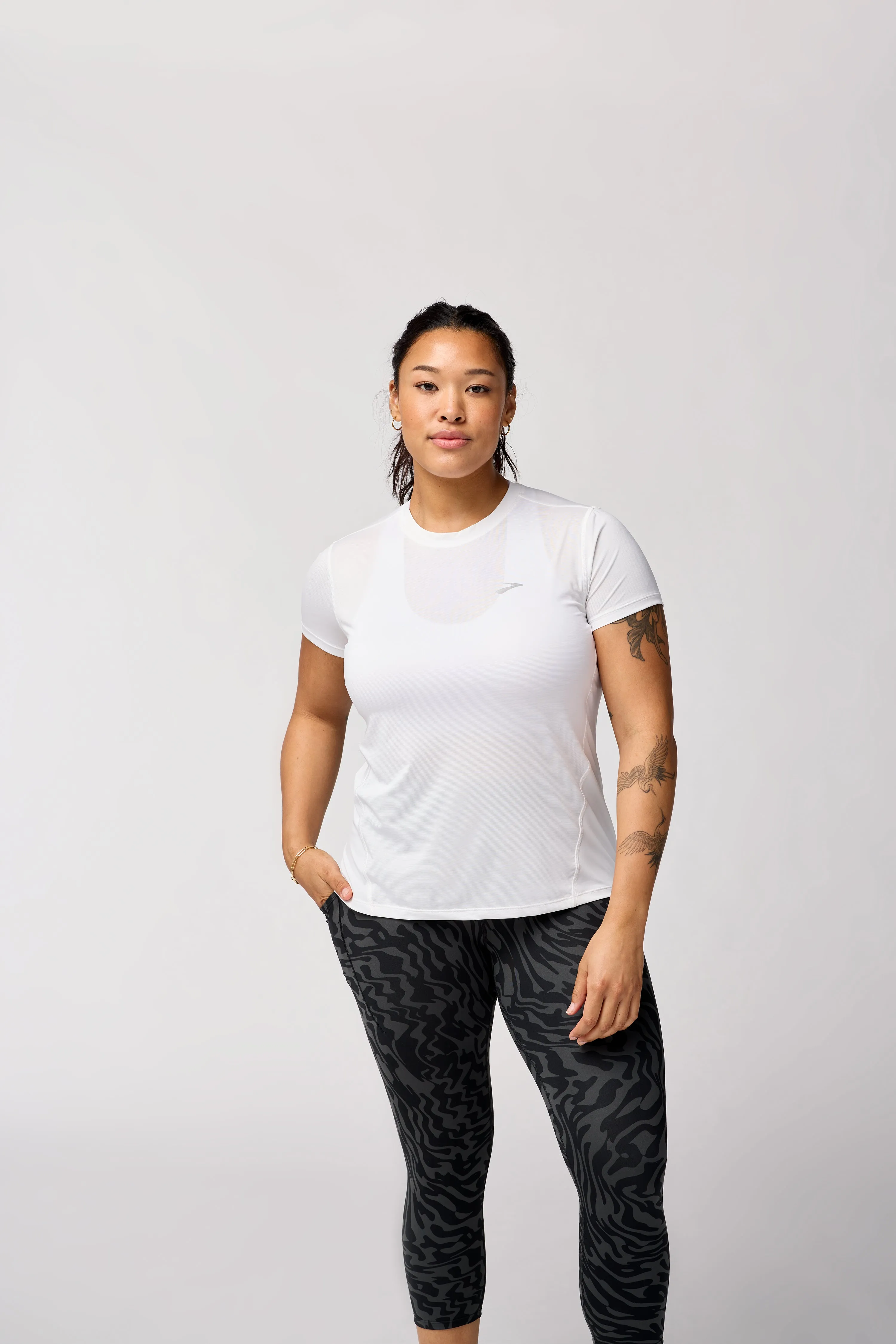 Brooks | Sprint Free Short Sleeve 3.0 | Women's | White