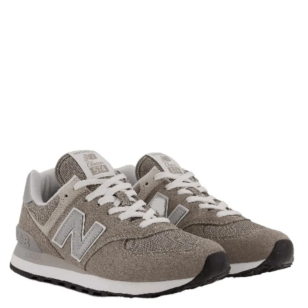 New Balance Women's 574v3 in Grey with White