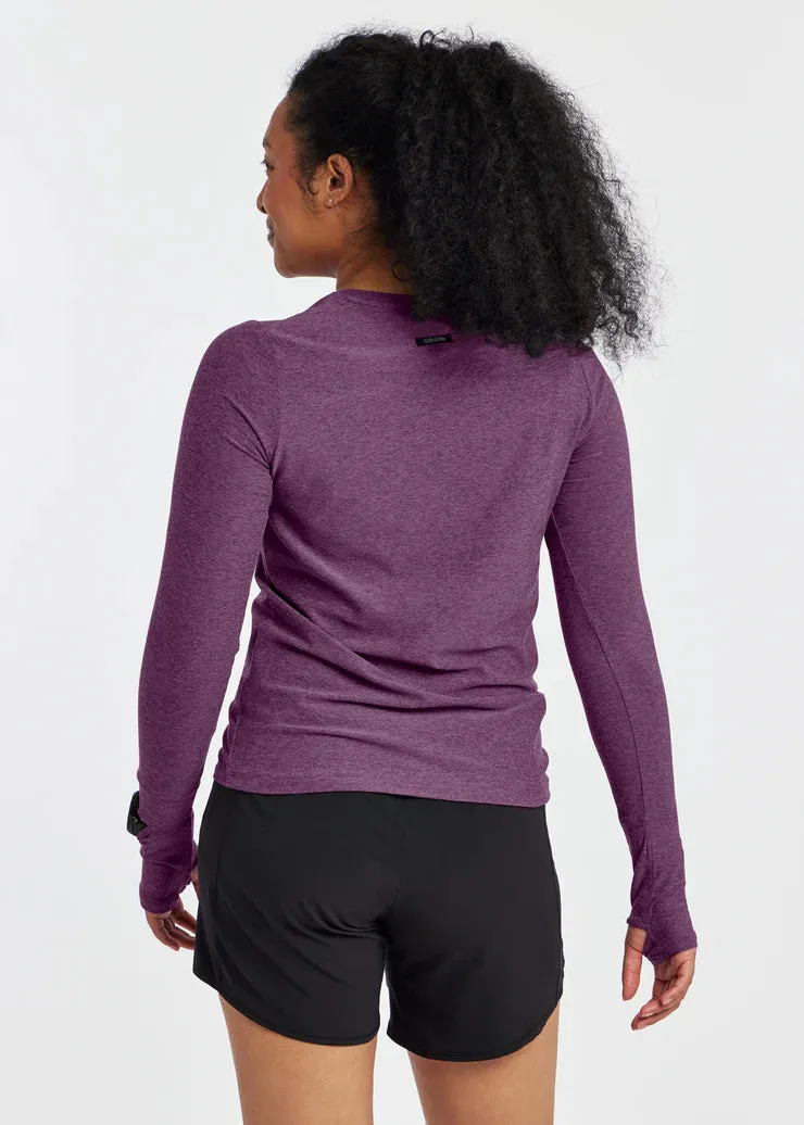 Oiselle | Lux Layer Long Sleeve | Women's | Dusk