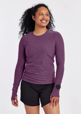 Oiselle | Lux Layer Long Sleeve | Women's | Dusk