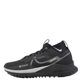 React Pegasus Trail 4 GORE-TEX Women's Waterproof Trail Running Shoes BLACK/WOLF GREY-REFLECT SILVER