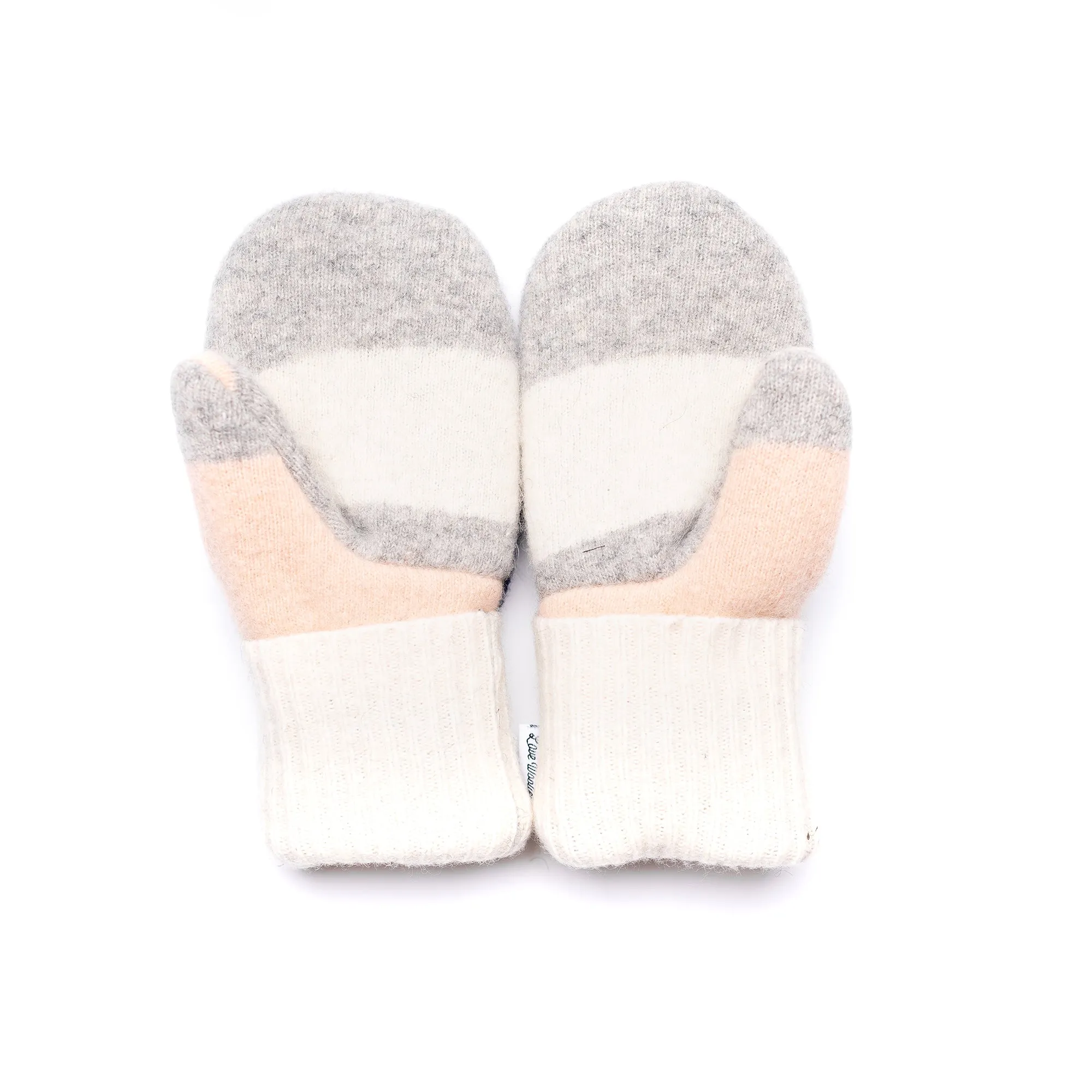 Small Kid's Wool Sweater Mittens | Let's Go Bowling