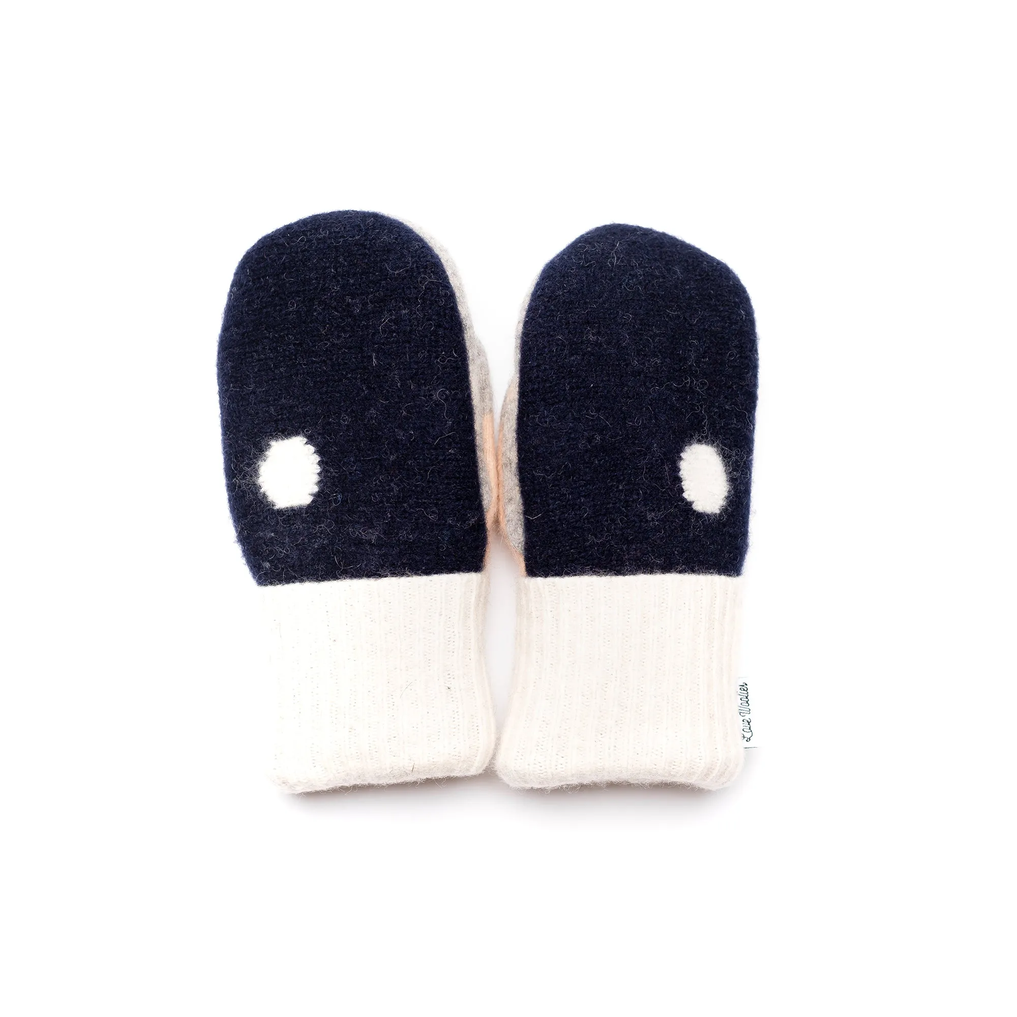 Small Kid's Wool Sweater Mittens | Let's Go Bowling