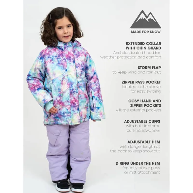 Therm Toddler Girls Hologram Snowrider Winter 2PC Snowsuit