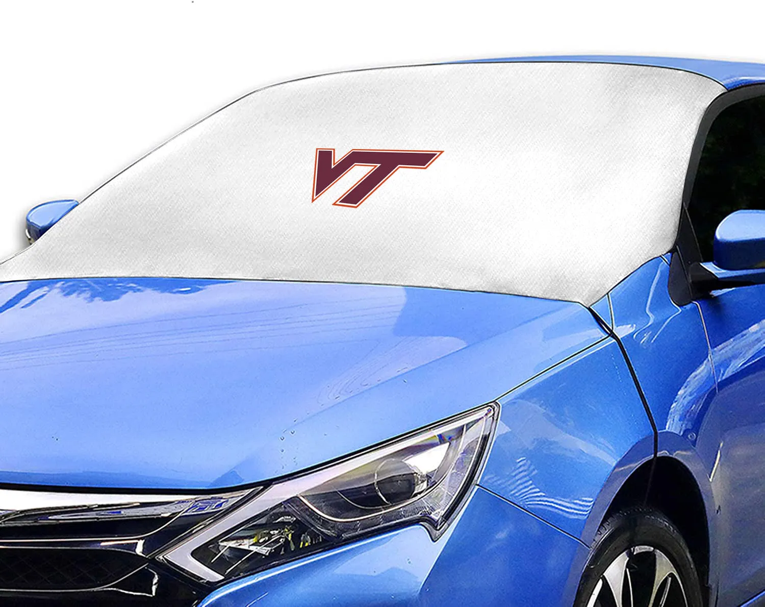 Virginia Tech Hokies NCAA Car SUV Front Windshield Sun Snow Cover